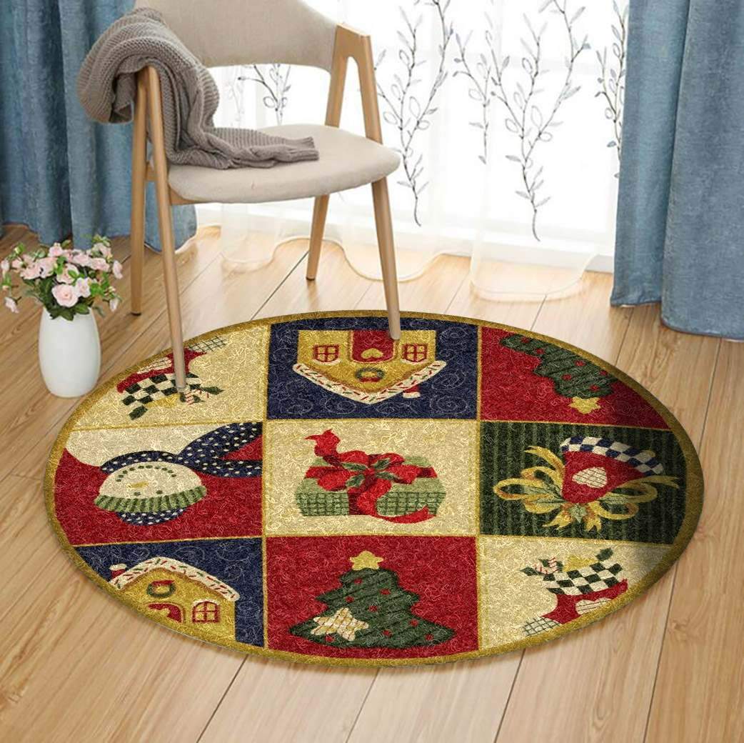 Christmas Limited Edition Round Rug 5 Christmas Limited Edition Round Rug