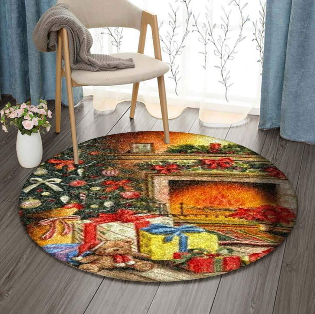 Christmas Limited Edition Round Rug 10 Christmas Limited Edition Round Rug