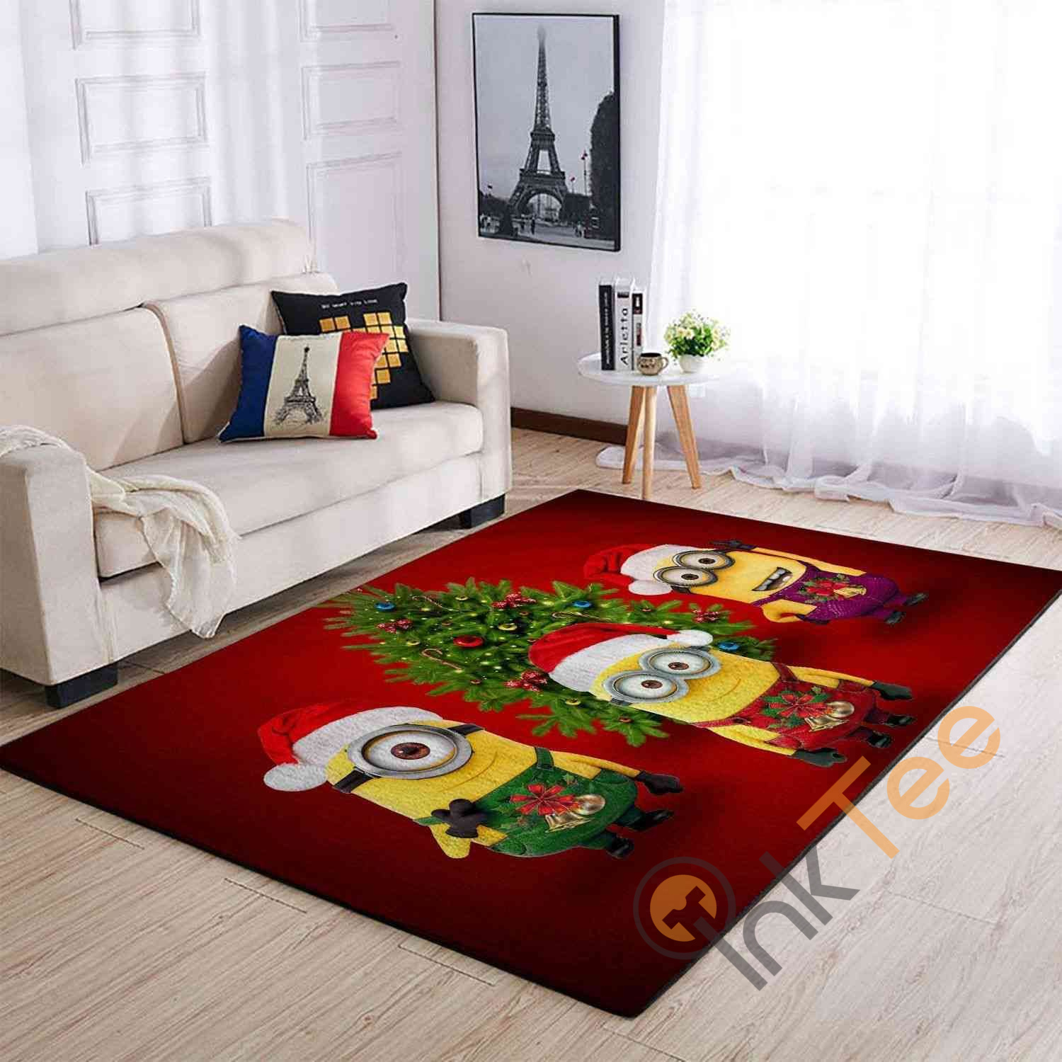 Christmas Minions Area Rug 2 Christmas Minions Area Rug