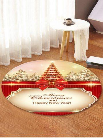 Christmas Tree Limited Edition Round Rug