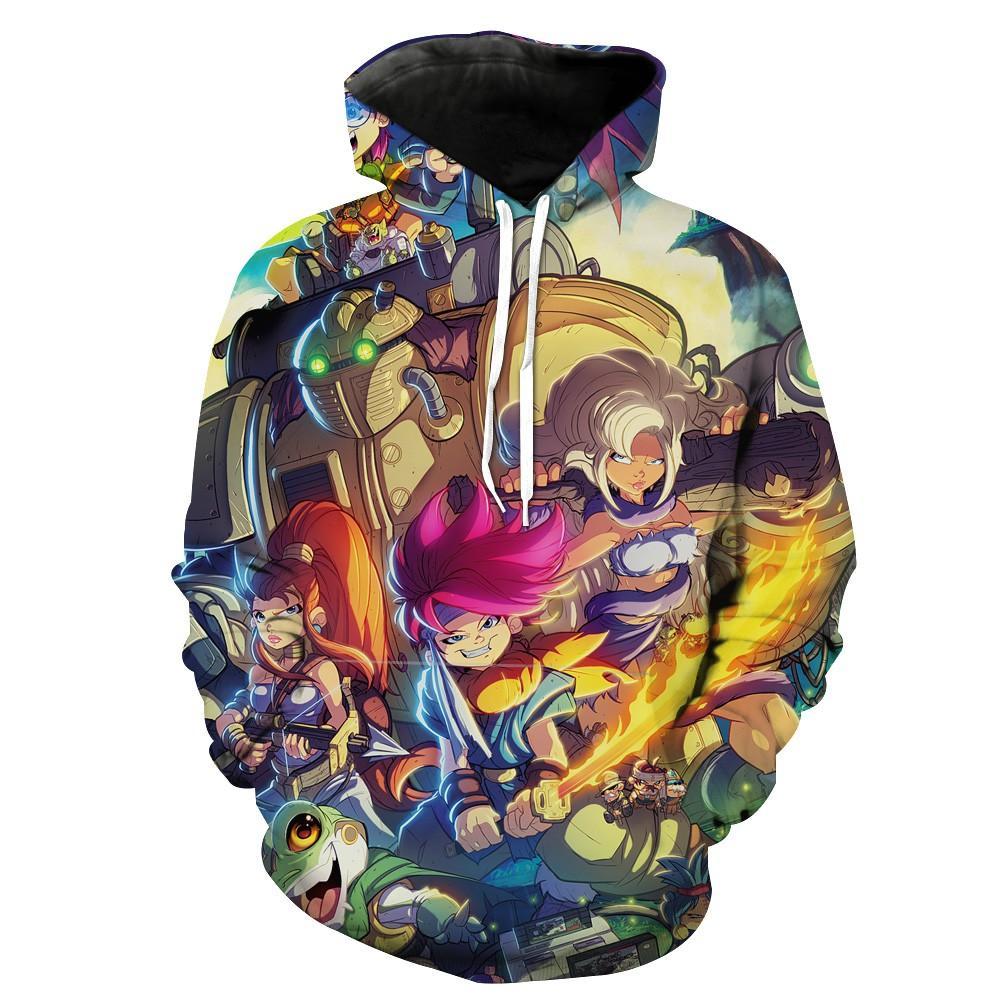 Chronno Trigger Chronno Trigger Rpg Hoodie 3D