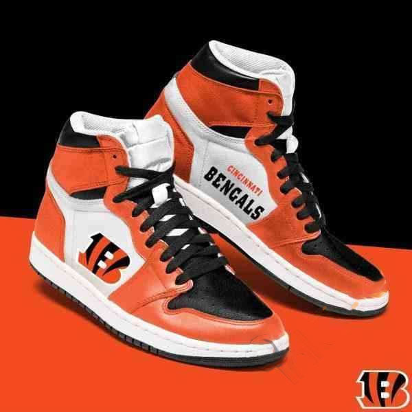 Cincinnati Bengals Nfl Football Custom Air Jordan Shoes