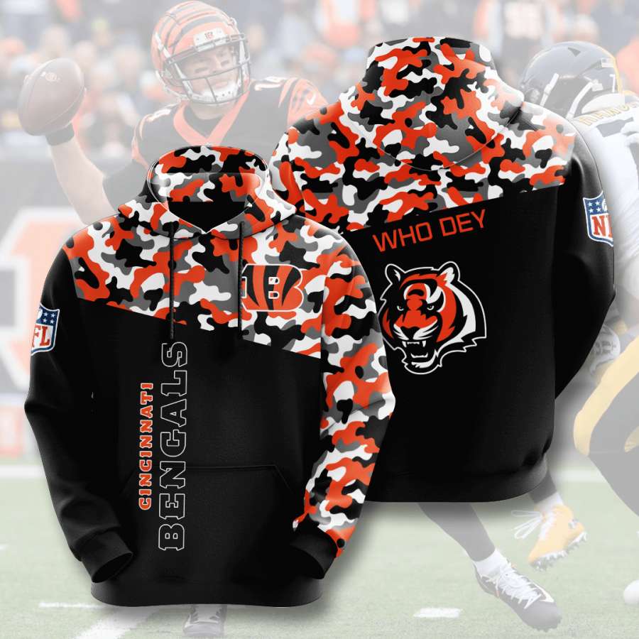 Cincinnati Bengals Custom Hoodie 3D 1 Cincinnati Bengals Custom Hoodie 3D