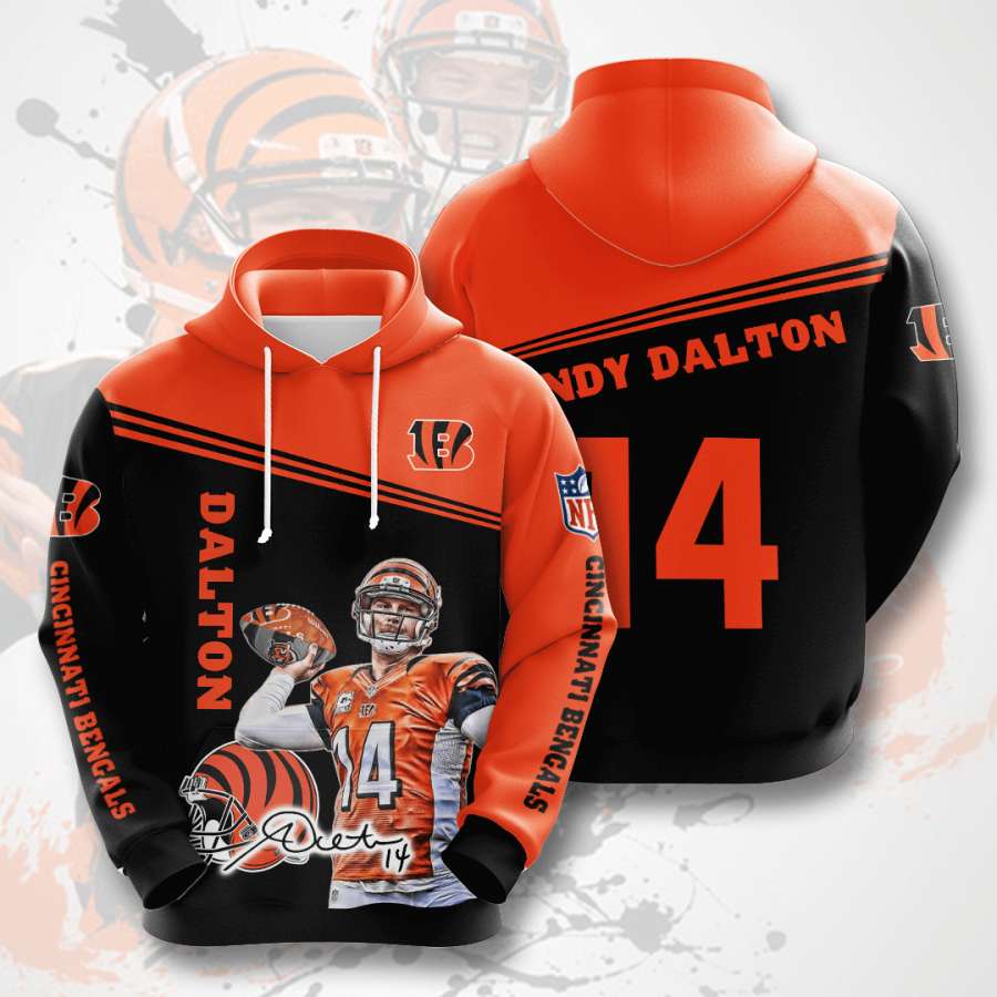 Cincinnati Bengals Custom Hoodie 3D 9 Cincinnati Bengals Custom Hoodie 3D