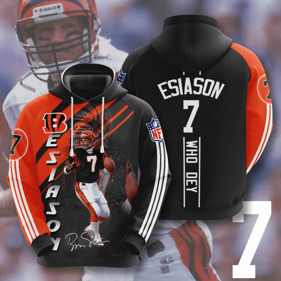 Cincinnati Bengals Custom Hoodie 3D