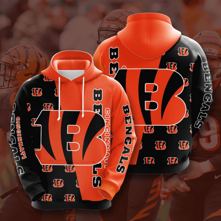 Cincinnati Bengals Custom Hoodie 3D
