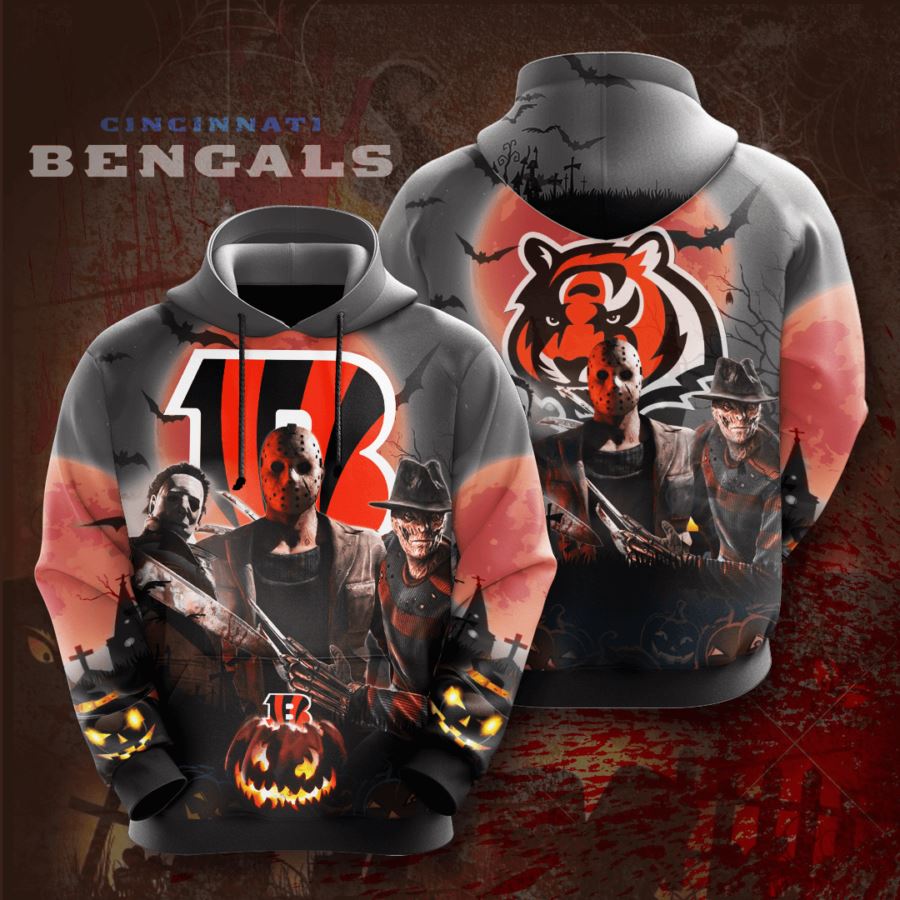 Cincinnati Bengals Custom Hoodie 3D