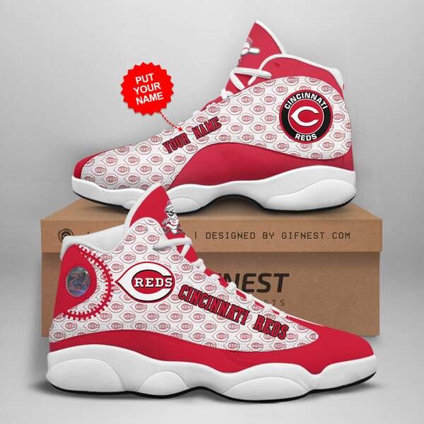 Cincinnati Reds Custom Air Jordan Shoes 1 Cincinnati Reds Custom Air Jordan Shoes