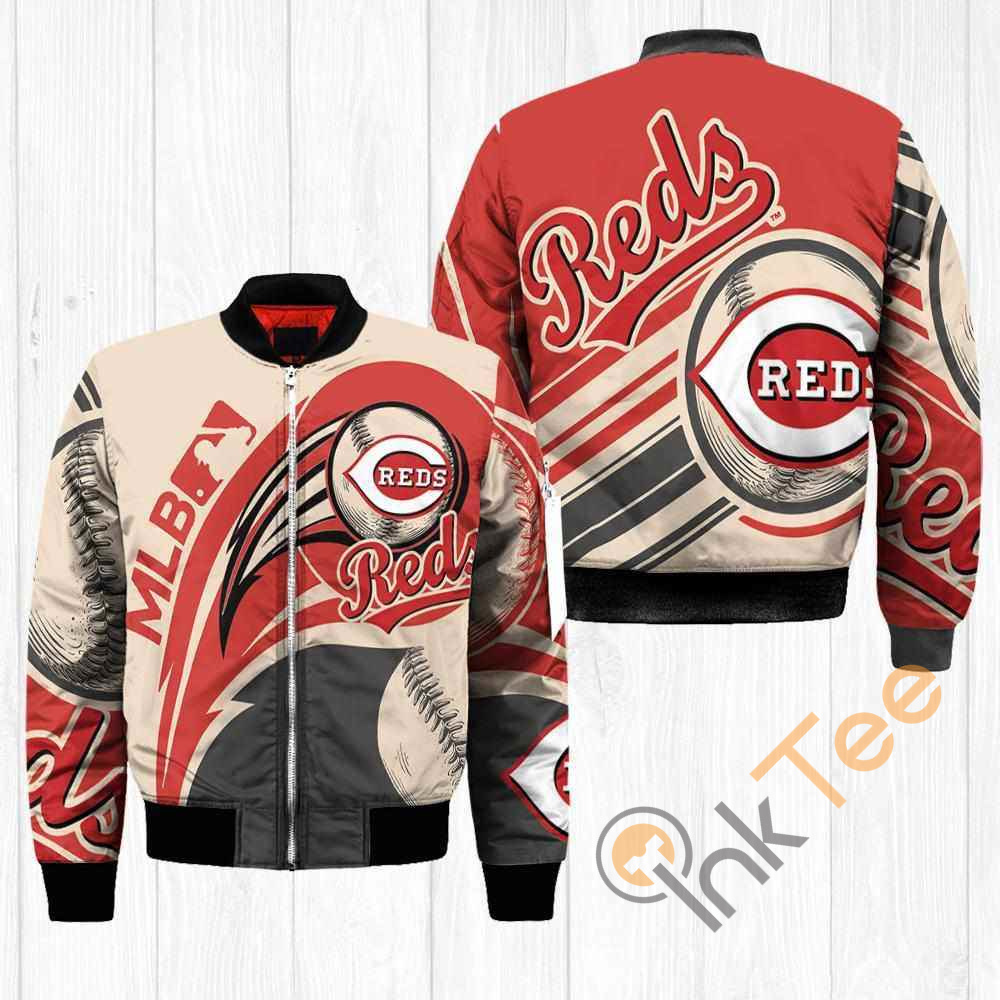 Cincinnati Reds MLB Balls Apparel Best Christmas Gift For Fans Bomber Jacket