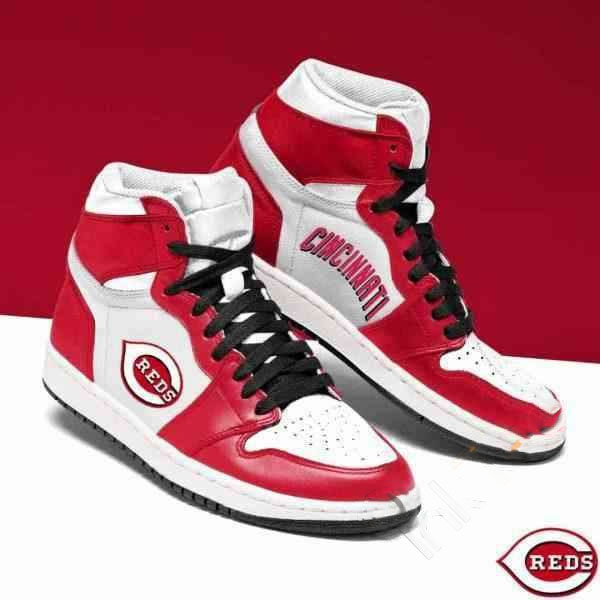 Cincinnati Reds Mlb Baseball Custom Air Jordan Shoes 13 Cincinnati Reds Mlb Baseball Custom Air Jordan Shoes