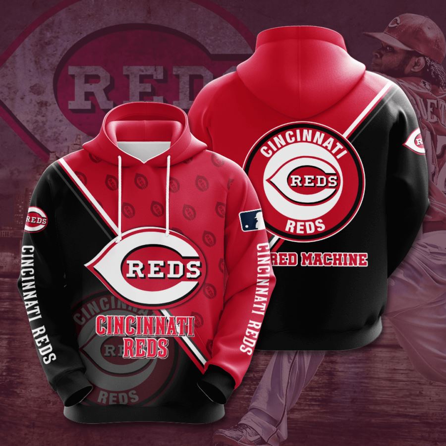 Cincinnati Reds Custom Hoodie 3D