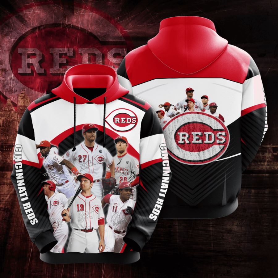 Cincinnati Reds Custom Hoodie 3D