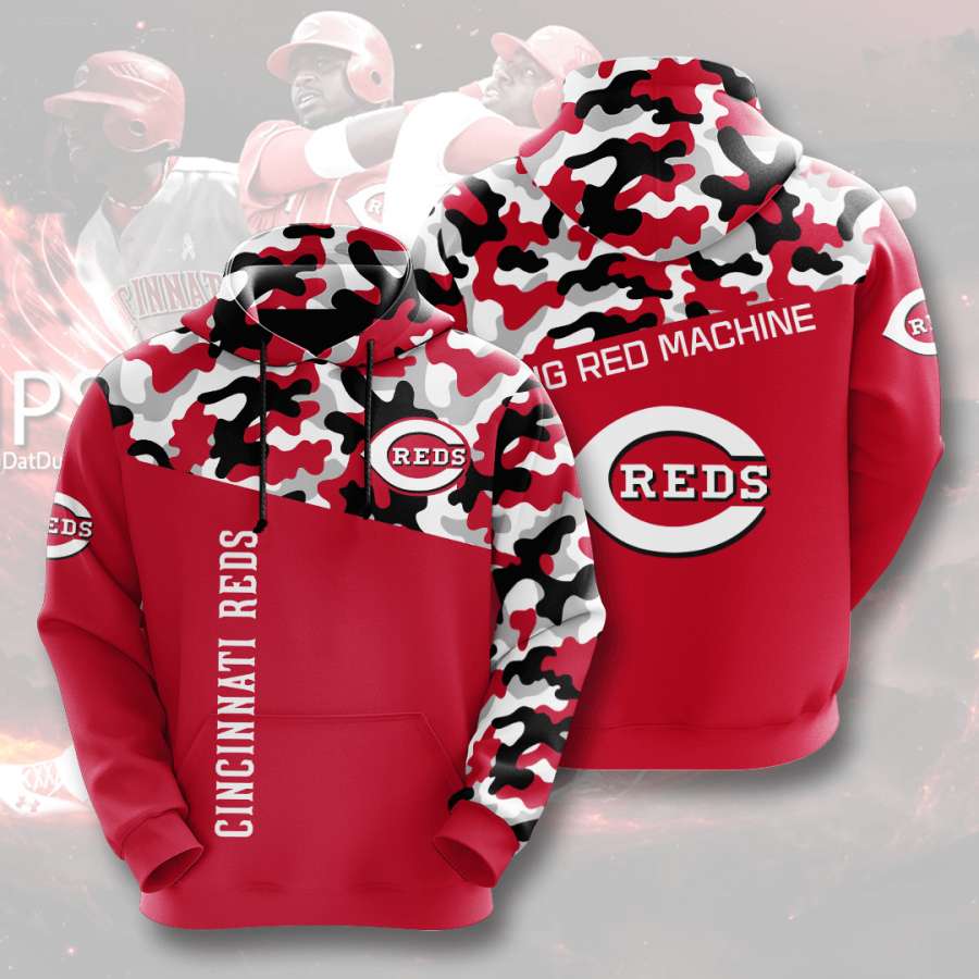 Cincinnati Reds Custom Hoodie 3D