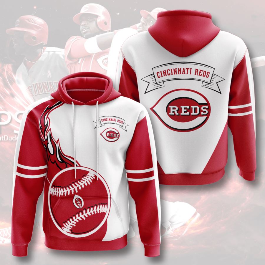 Cincinnati Reds Custom Hoodie 3D