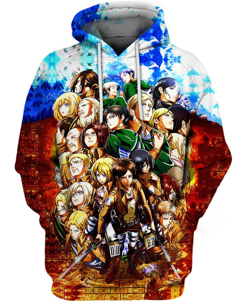 City Heroes Hoodie 3D