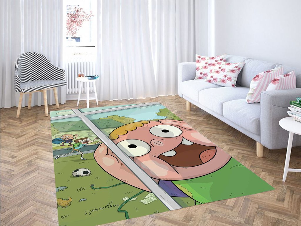 Clarence Animation Cartoon Living Room Modern Carpet Rug 1 Clarence Animation Cartoon Living Room Modern Carpet Rug