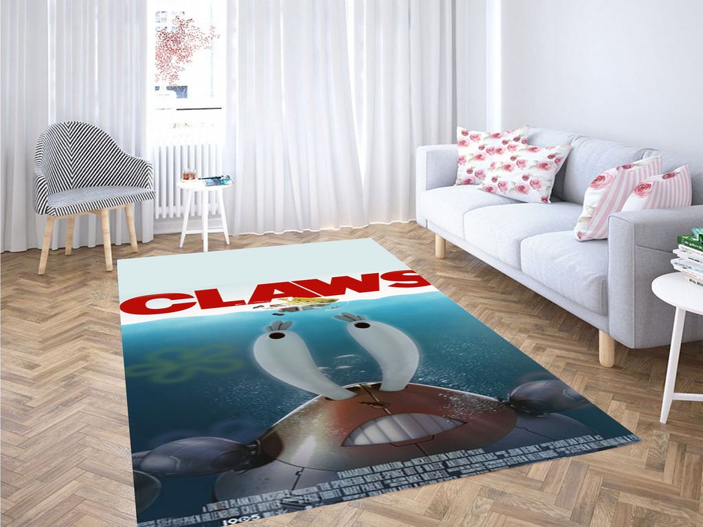 Claws Mr Crabs Spongebob Living Room Modern Carpet Rug 13 Claws Mr Crabs Spongebob Living Room Modern Carpet Rug