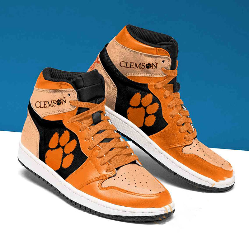 Clemson Tigers Custom Air Jordan Shoes
