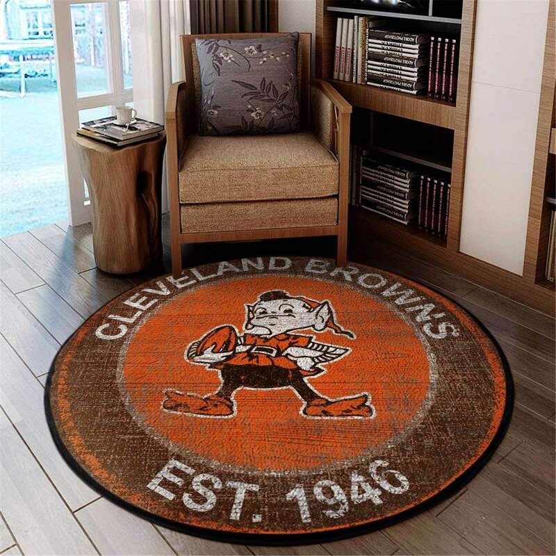 Cleveland Browns Limited Edition Rug 1 Cleveland Browns Limited Edition Rug