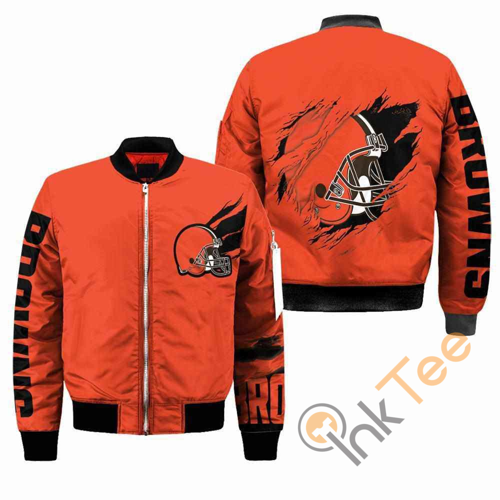 Cleveland Browns NFL Apparel Best Christmas Gift For Fans Bomber Jacket