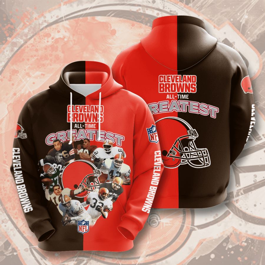 Cleveland Browns Custom Hoodie 3D