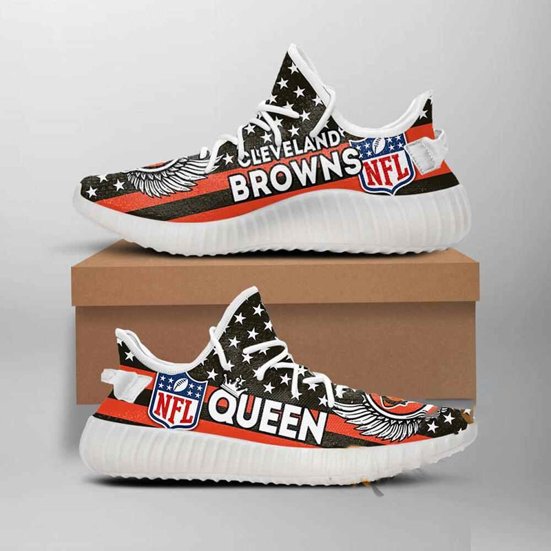 Cleveland Browns Queen Nfl Yeezy Boost 7 Cleveland Browns Queen Nfl Yeezy Boost