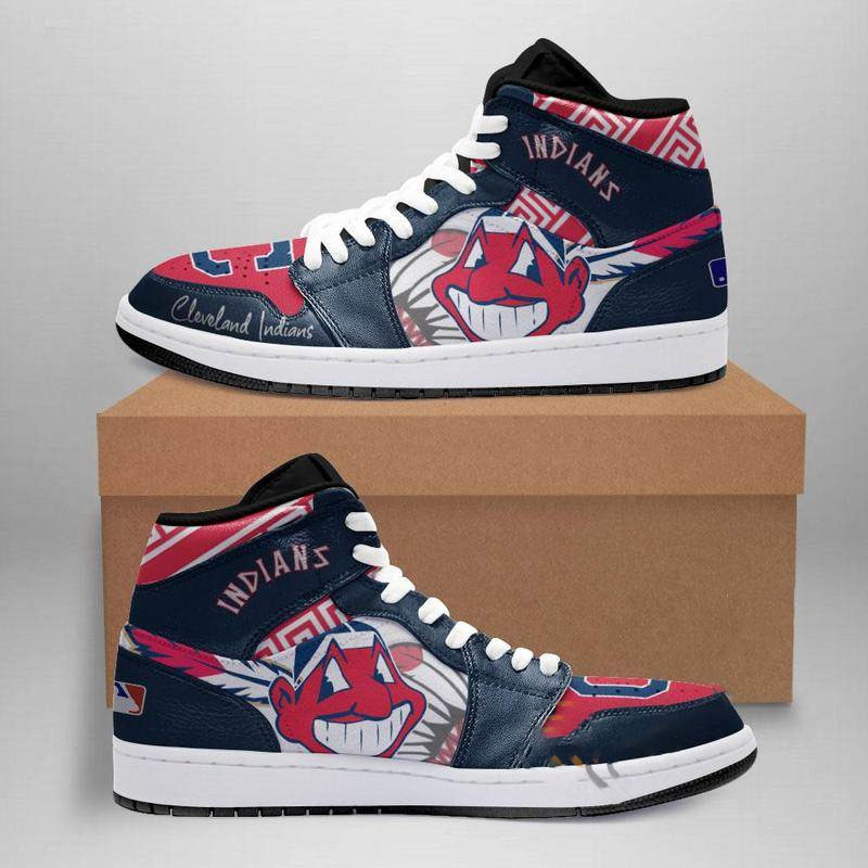 Cleveland Indians Custom Air Jordan Shoes