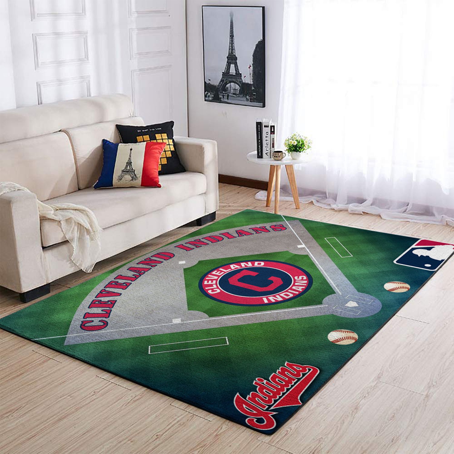 Cleveland Indians Limited Edition Rug 4 Cleveland Indians Limited Edition Rug