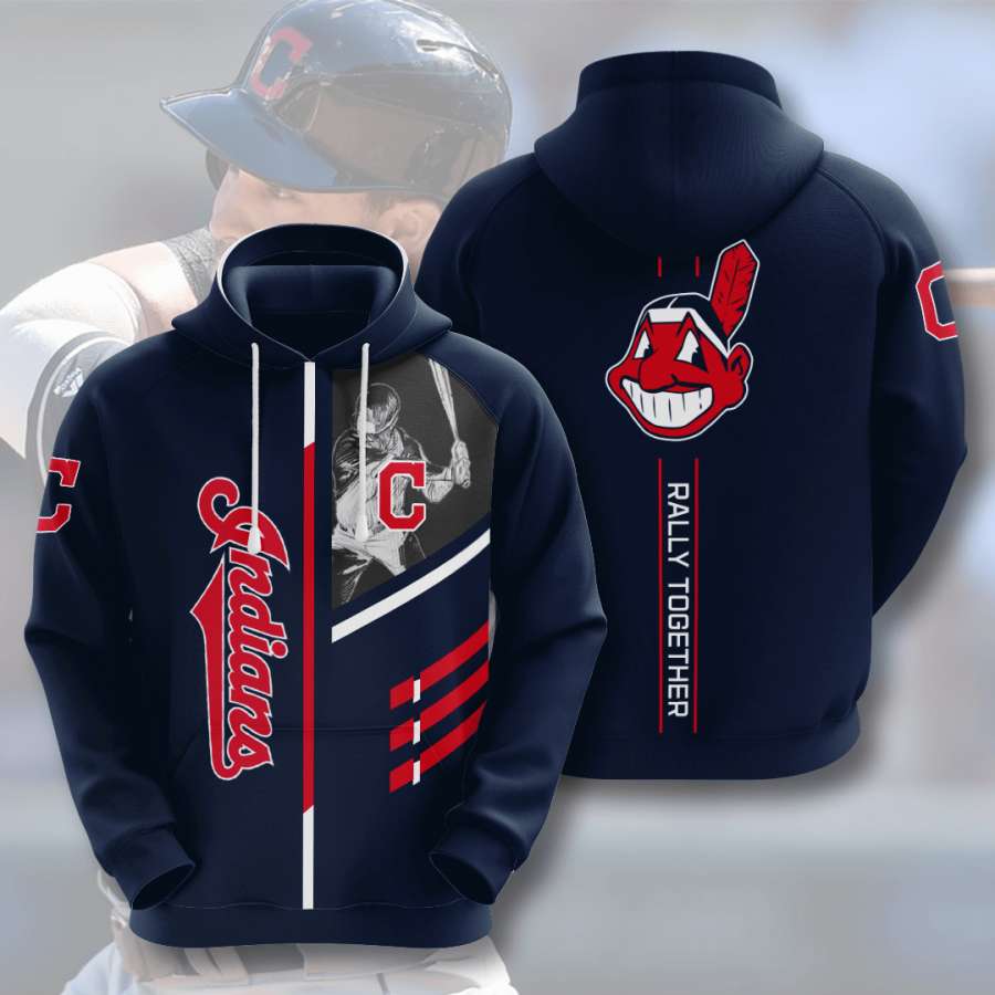 Cleveland Indians Custom Hoodie 3D