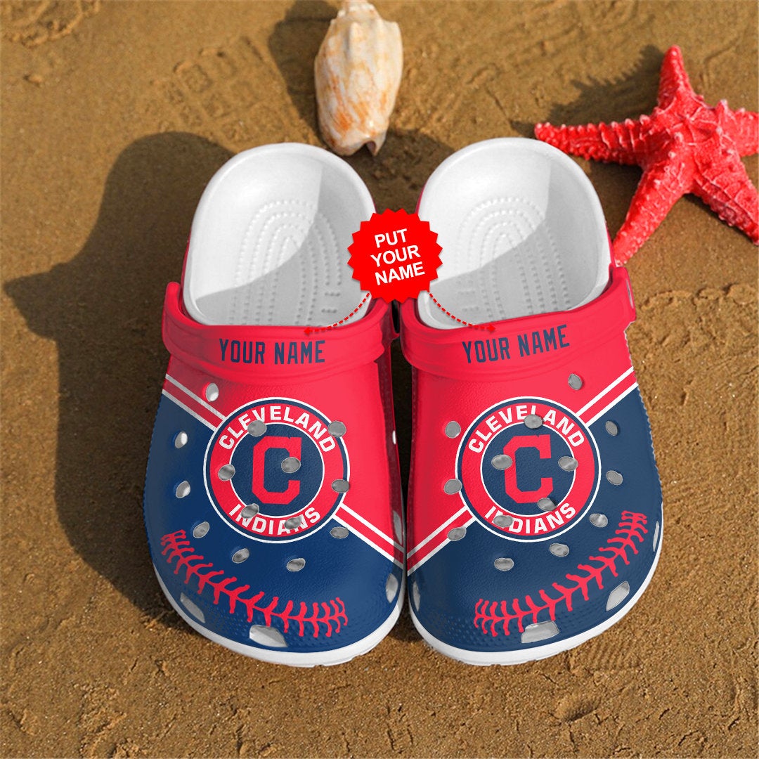 Cleveland Indians Personalized For Mlb Fans Crocs Clog Shoes 2 Cleveland Indians Personalized For Mlb Fans Crocs Clog Shoes