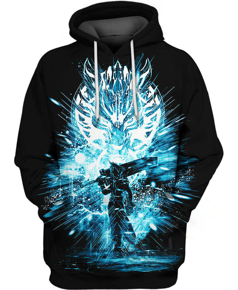 Cloud Strife Hoodie 3D