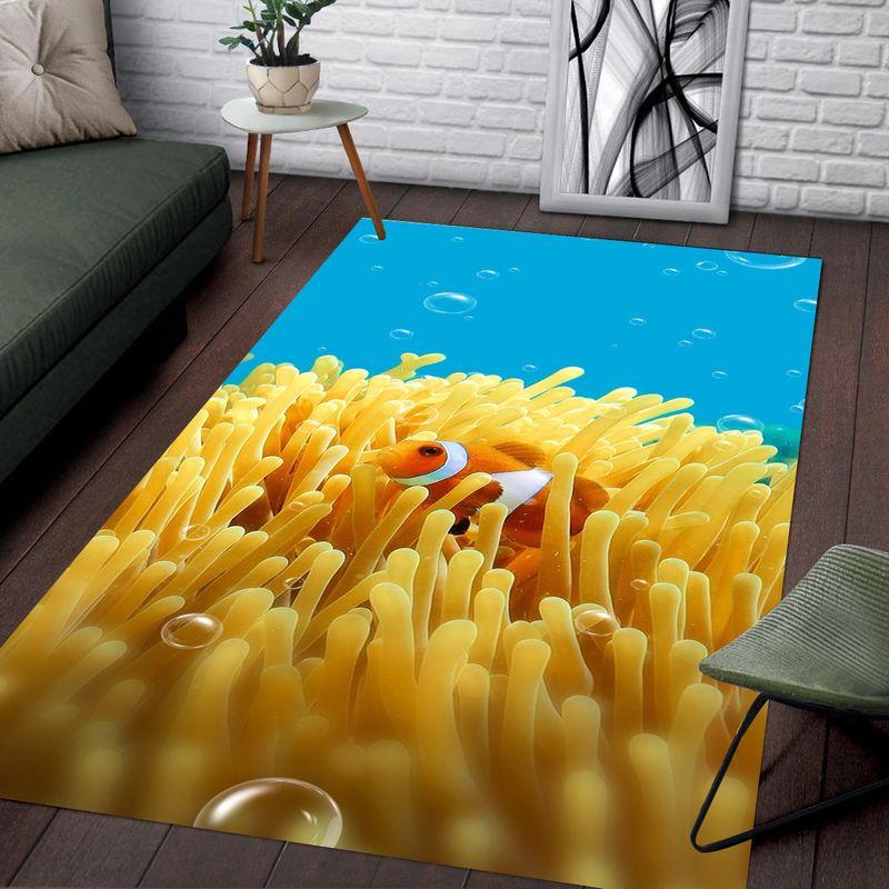 Clownfish Rectangle Limited Edition Rug 2 Clownfish Rectangle Limited Edition Rug