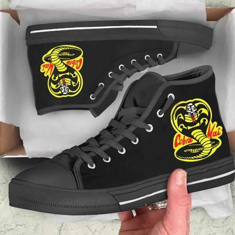 Cobra Kai High Top Shoes