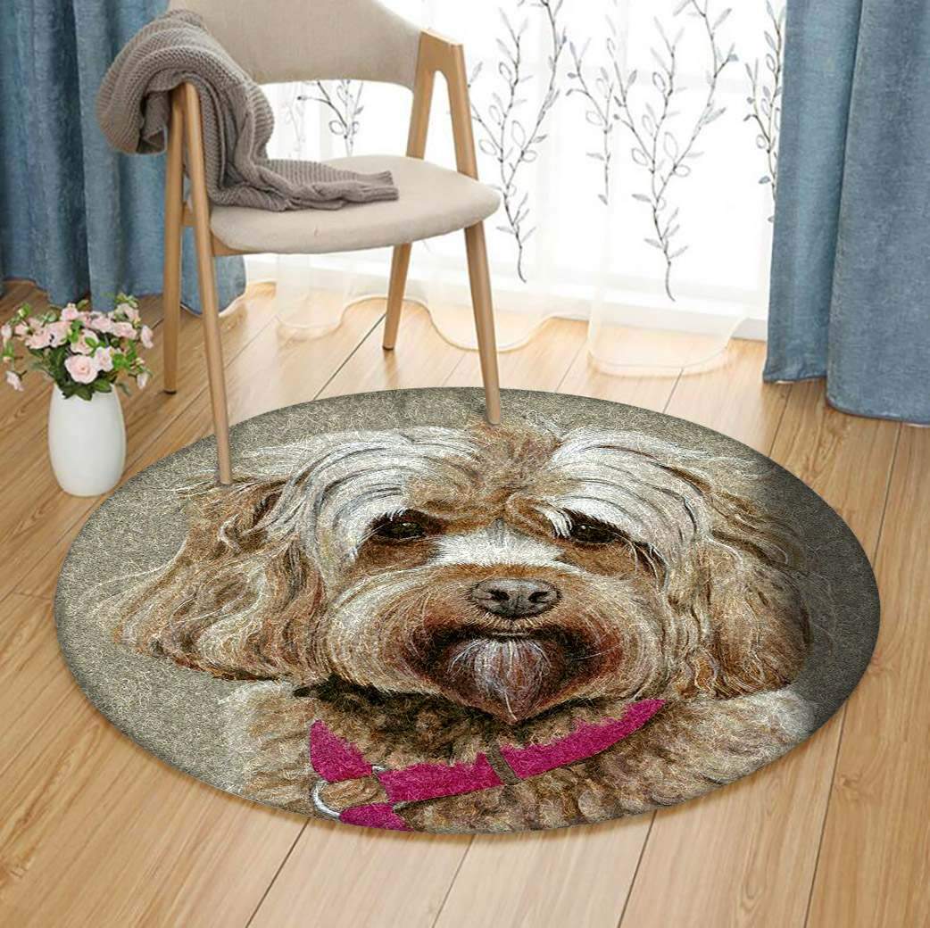 Cockapoo Limited Edition Round Rug