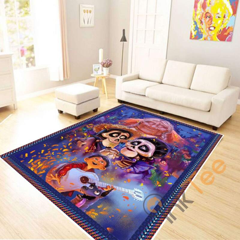Coco Film Miguel Rivera Imelda Disney Living Room Bedroom Gift For Lover Rug 8 Coco Film Miguel Rivera Imelda Disney Living Room Bedroom Gift For Lover Rug