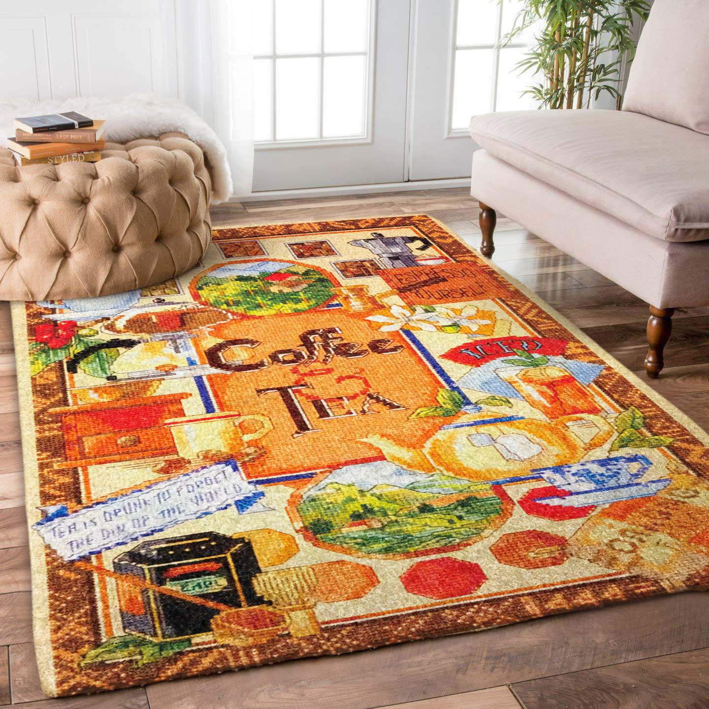Coffee And Tea Limited Edition Rug 2 Coffee And Tea Limited Edition Rug