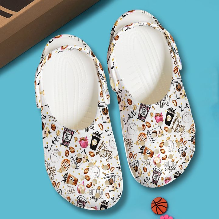 Coffee But First Crocs Clog Shoes 8 Coffee But First Crocs Clog Shoes
