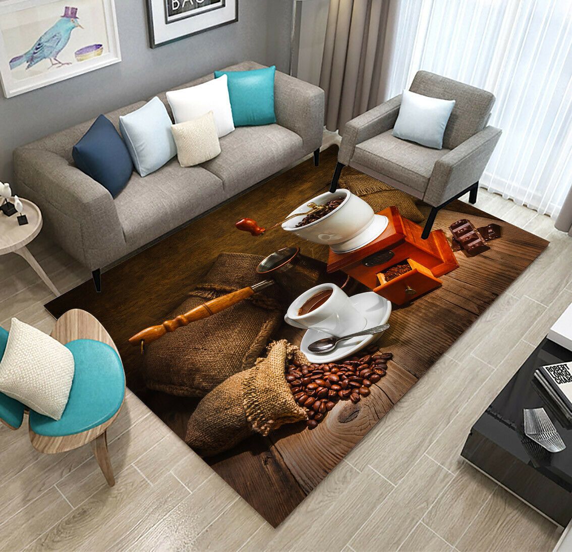 Coffee Limited Edition Rug 3 Coffee Limited Edition Rug