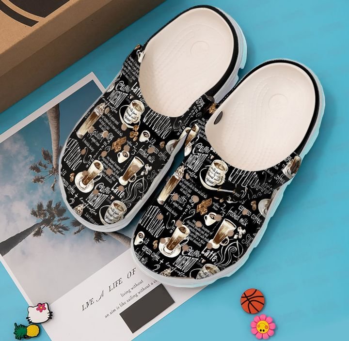 Coffee Menu Crocs Clog Shoes 10 Coffee Menu Crocs Clog Shoes