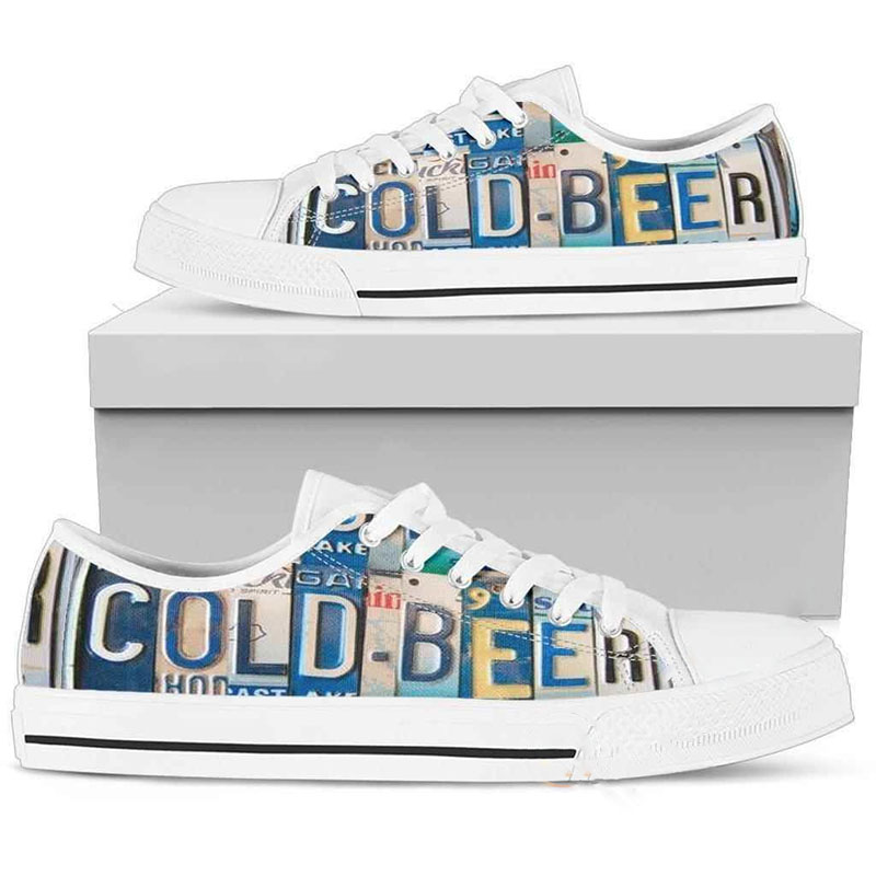 Cold Beer Low Top Shoes