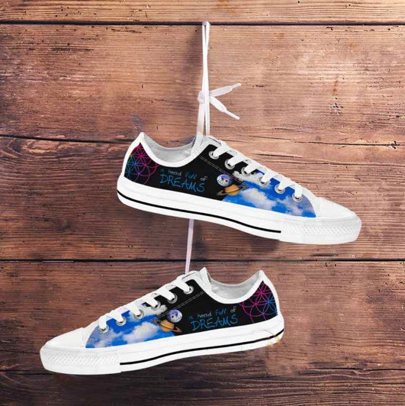 A Head Full of Dreams Low Top Shoes