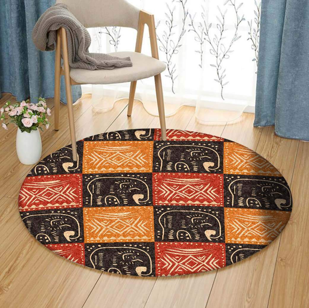 Colonial Kingdoms Of Africa Limited Edition Round Rug 2 Colonial Kingdoms Of Africa Limited Edition Round Rug