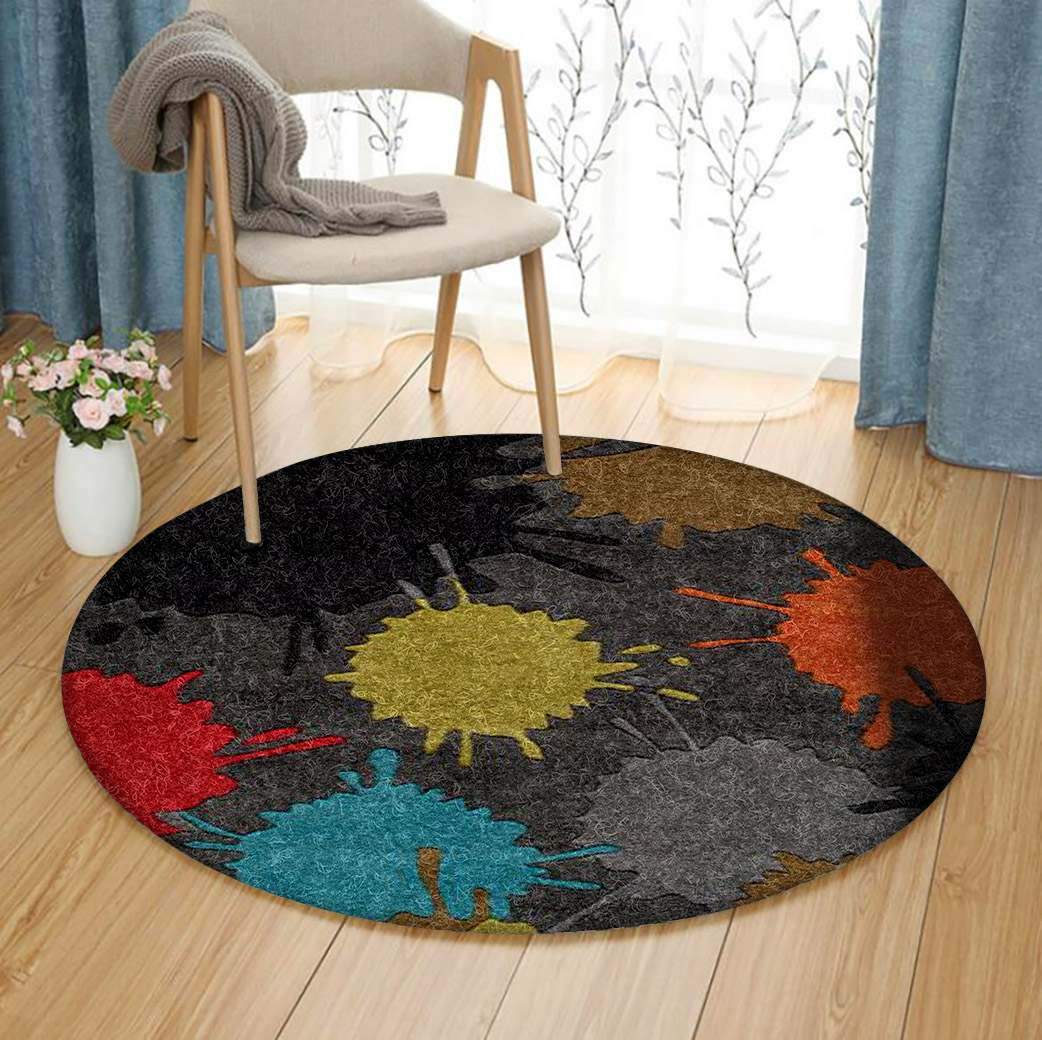 Color Limited Edition Round Rug