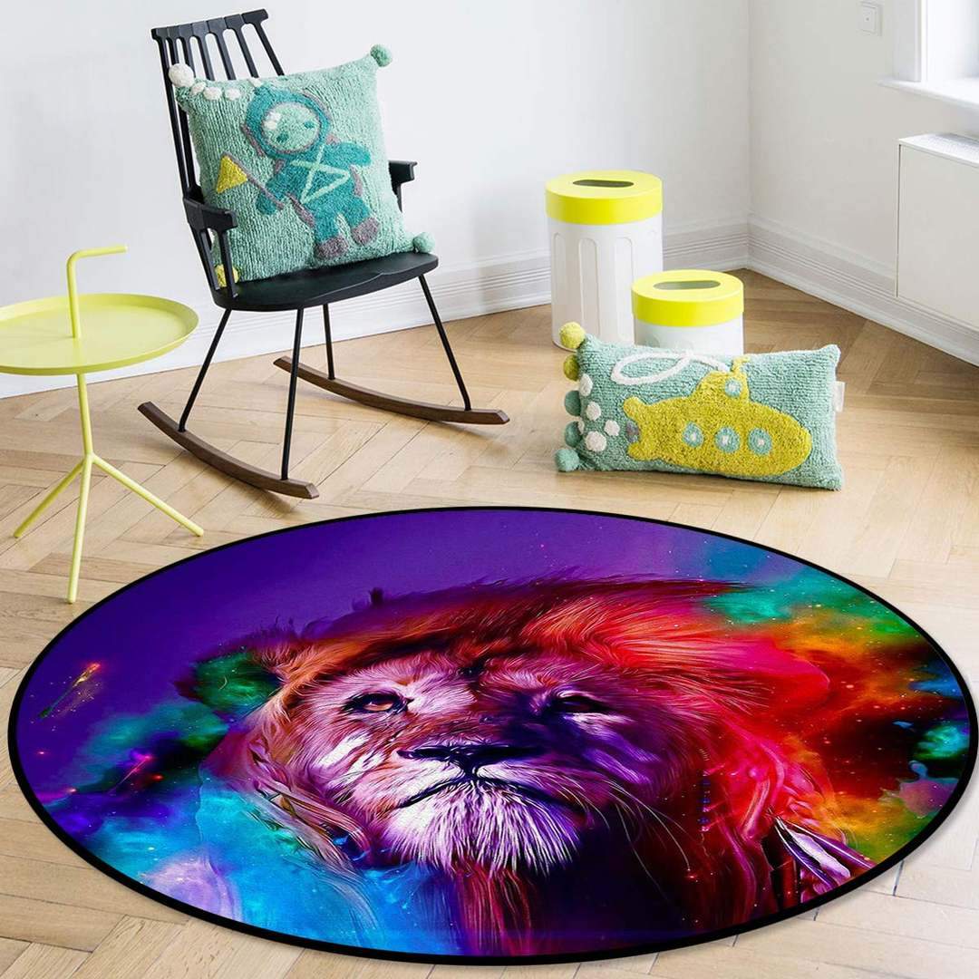 Color Lion Limited Edition Round Rug