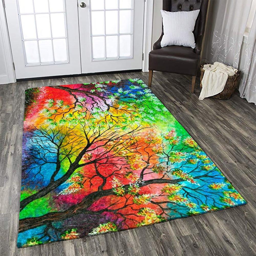Color Tree Limited Edition Rug 1 Color Tree Limited Edition Rug