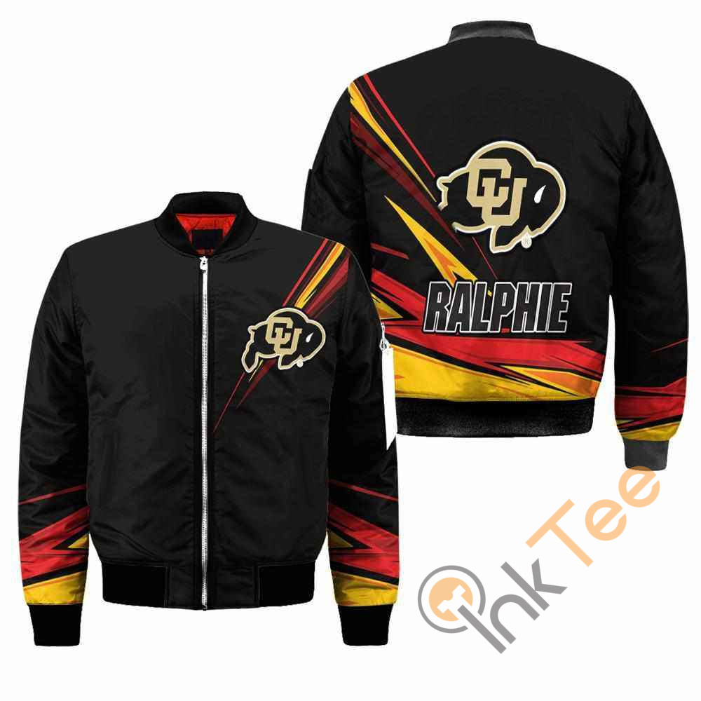 Colorado Buffaloes NCAA Black Apparel Best Christmas Gift For Fans Bomber Jacket