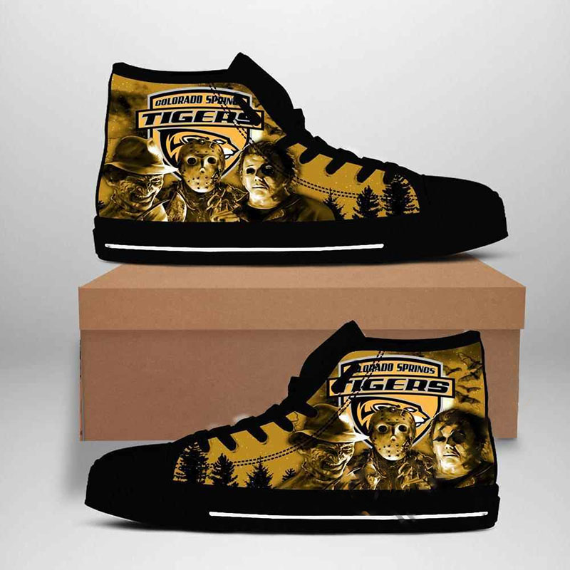 Colorado College Tigers NCAA High Top Shoes