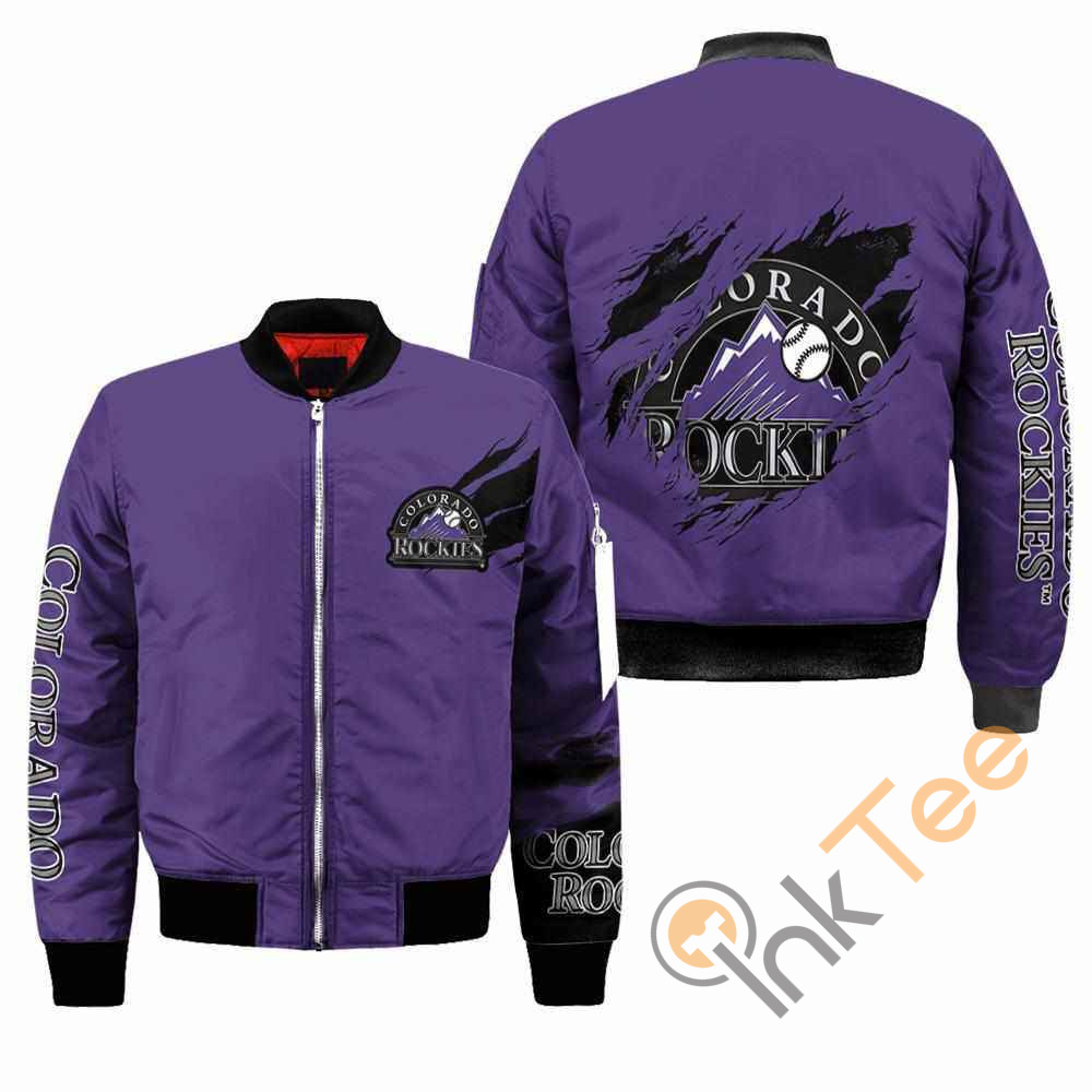 Colorado Rockies MLB Apparel Best Christmas Gift For Fans Bomber Jacket
