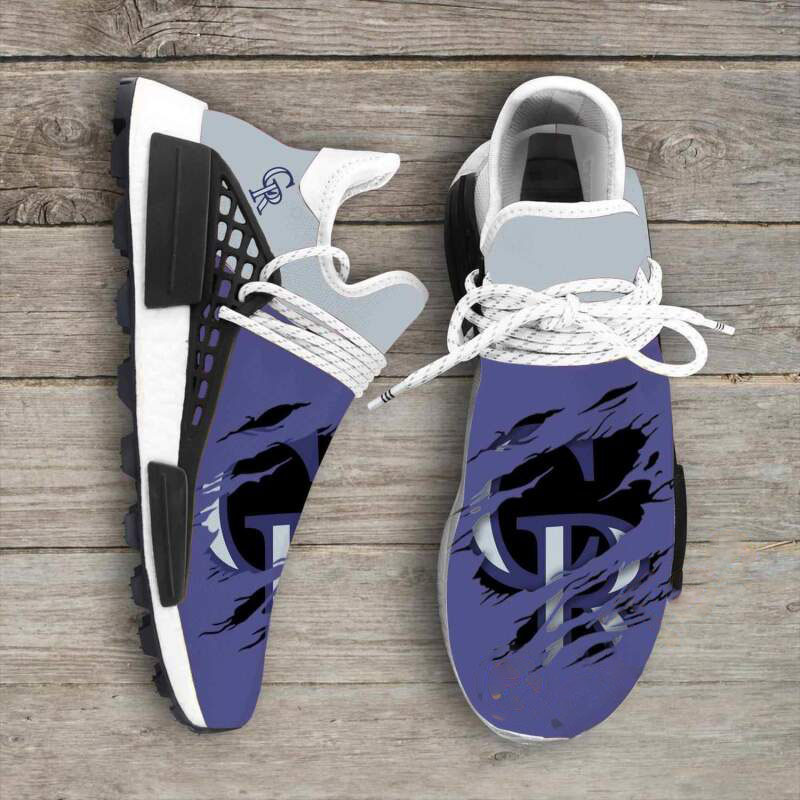 Colorado Rockies MLB NMD Human Shoes 2 Colorado Rockies MLB NMD Human Shoes