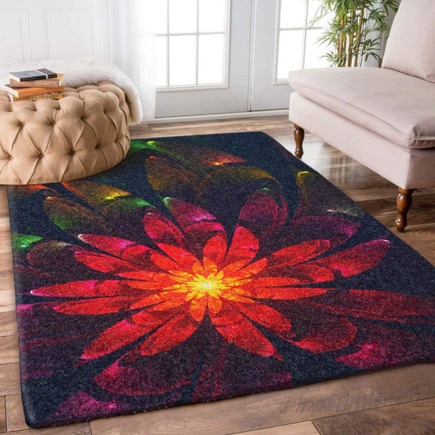 Colorful Flower Limited Edition Rug 13 Colorful Flower Limited Edition Rug